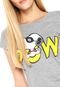 Camiseta Snoopy Estampada Cinza - Marca Snoopy