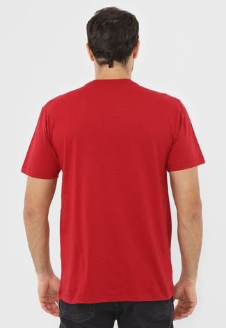 Camiseta Quiksilver Hi Ax Vermelha Compre Agora Kanui Brasil
