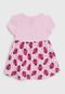 Vestido Kyly Infantil Joaninha Rosa - Marca Kyly