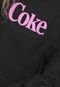 Camiseta Coca-Cola Jeans Logo Preta - Marca Coca-Cola Jeans