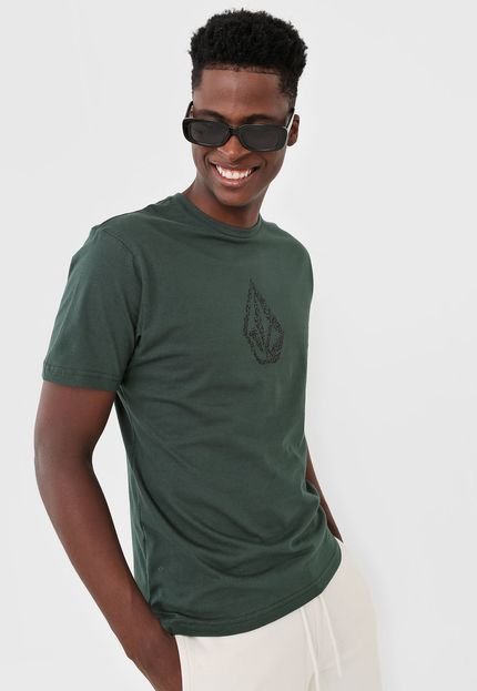 Camiseta Volcom Pixostone Verde - Marca Volcom
