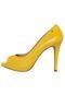 Peep Toe Raphaella Booz Logo Amarelo - Marca Raphaella Booz