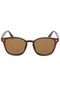 Óculos de Sol Hang Loose Geométrico Marrom - Marca Hang Loose
