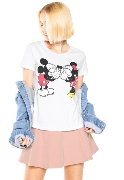 Blusa Cativa Disney Beijo Branca - Marca Cativa Disney
