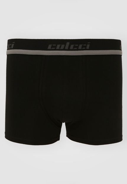 Cueca Colcci Boxer Logo Preta - Marca Colcci