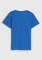 Camiseta Marlan Infantil Logo Azul - Marca Marlan