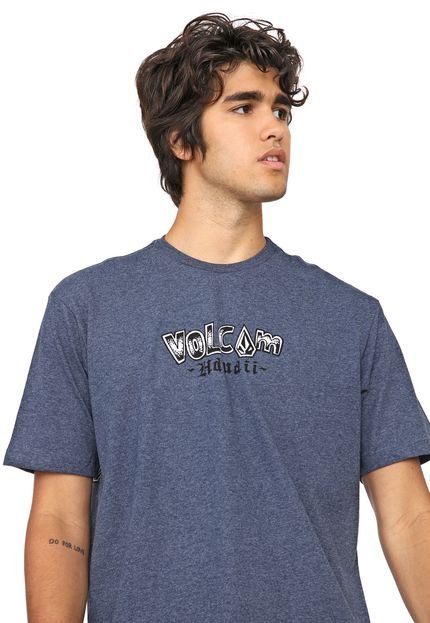 Camiseta Volcom Scratcher Azul - Marca Volcom