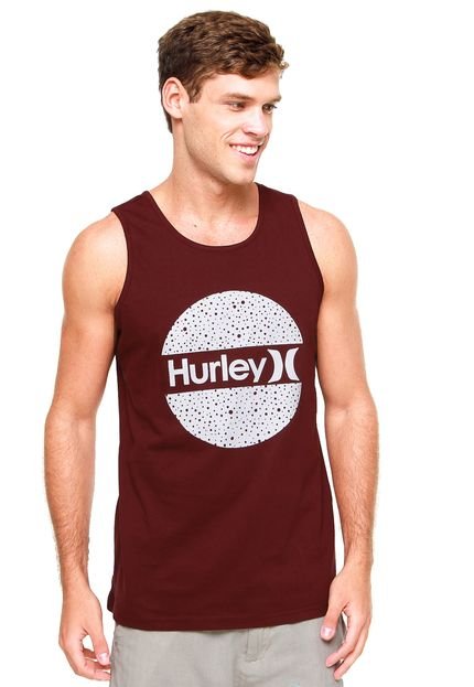 Regata Hurley Side Polka Vinho - Marca Hurley