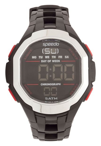 Relógio Speedo Sport Lifestyle 81106G0EVNP1 Preto - Marca Speedo