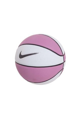 Bola de Basquete Nike Swoosh Mini Tamanho 3 - Preta com Cinza