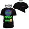 Camiseta Plus Size Unissex T-Shirt Premium Tripulation Frente Costas - Preto - Marca Nexstar
