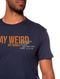 Camiseta Von der Volke Masculina Origineel Stay Weird Azul Marinho - Marca Von Der Volke