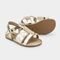 Sandália Infantil Bibi Mini Me Dourada com Abacaxi 1102353 20 - Marca Calçados Bibi