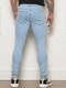 Kit 02 Calças Jeans Skinny Masculina Azul Claro e Médio - Marca CKF Wear