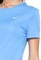 Camiseta Nike Nk Miler Top Ss Azul - Marca Nike