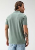 Camisa Polo Calvin Klein Jeans Reta Logo Verde - Marca Calvin Klein Jeans