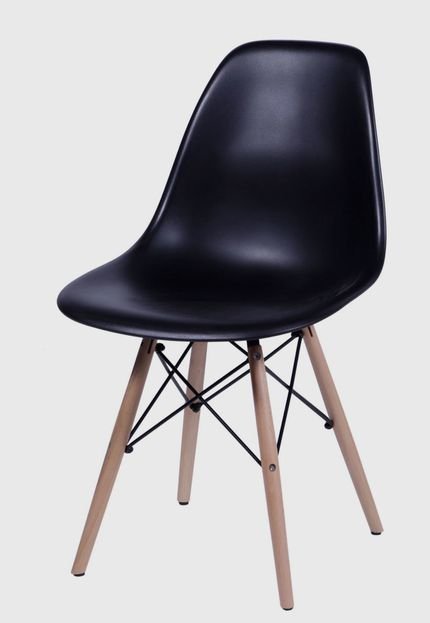 Cadeira Infantil DKR Eames Preto OR Design - Marca Ór Design