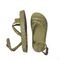 Papete Sandalia Plataforma Sola Alta Verde Musgo Kuento Shoes - Marca KUENTO SHOES