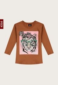 Camiseta Manga Larga Terracota-Rosa-Beige Gloss