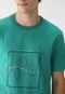 Camiseta Hering Life Is Full Of Twists Verde - Marca Hering