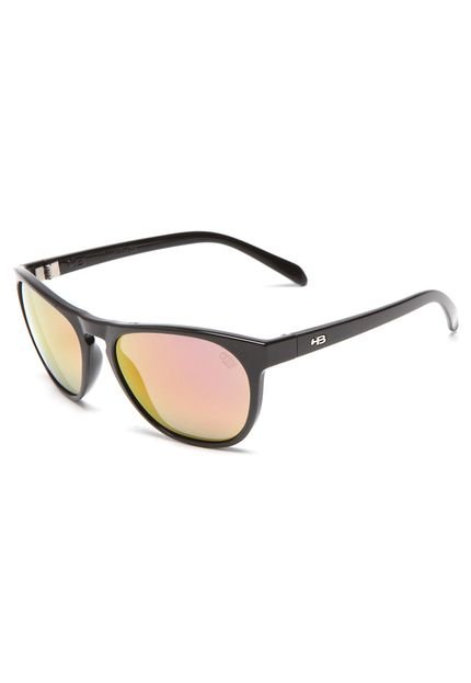 Óculos de Sol HB Envernizado Crome Preto - Marca HB