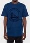 Camiseta NBA Velvet Logo Golden State Warriors Azul Indigo - Marca NBA