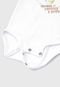 Body Tigor T. Tigre Infantil Estampado Branco - Marca Tigor T. Tigre
