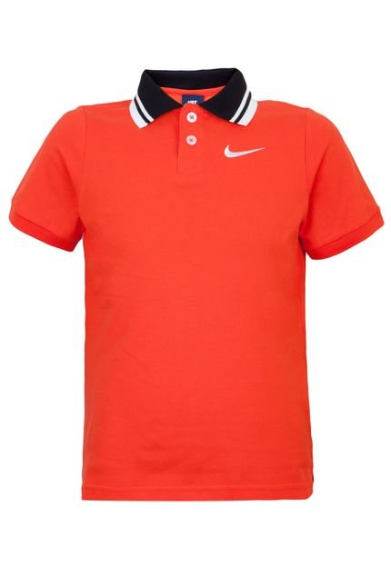 Camisa Polo Nike Sportswear Club Pique Laranja - Marca Nike Sportswear