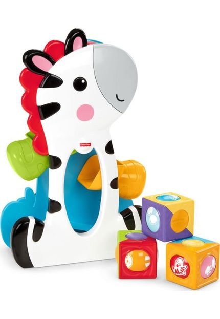 Zebra De Blocos Fisher-Price - Marca Fisher-Price