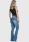 Calça Jeans HNO Jeans Flare Confort Premium Azul - Marca HNO Jeans