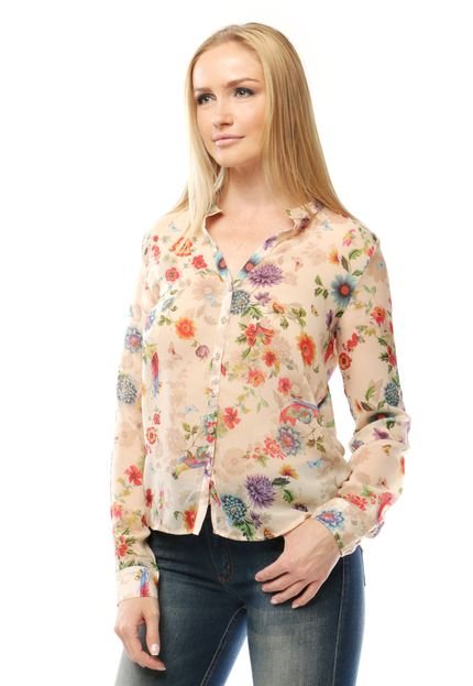 Camisa Colcci Girls Bege - Marca Colcci