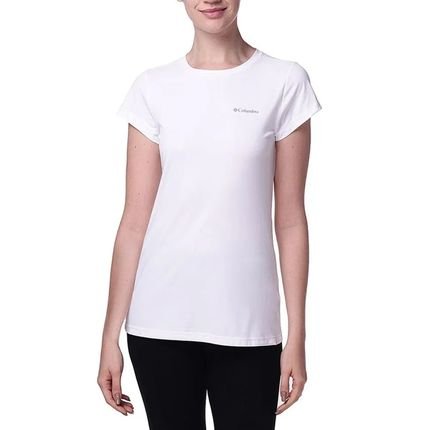 Camiseta Columbia Neblina Branco Feminino - Marca Columbia