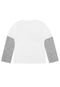 Camiseta Marisol Menino Liso Branca - Marca Marisol