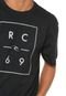 Camiseta Rip Curl Rc 69 Preta - Marca Rip Curl