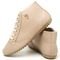 Bota Feminina Rasteira diRavena Couro New Collection cod500 - Nude - Marca diRavena