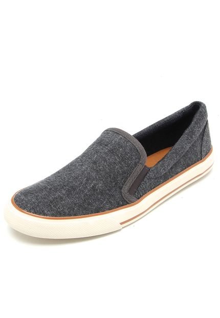 Slip On Via Mia Liso Cinza - Marca Via Mia