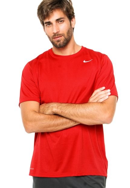 Camiseta Manga Curta Nike Legend Poly Vermelha - Marca Nike