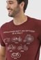 Camiseta Hering Bicicletas Vinho - Marca Hering