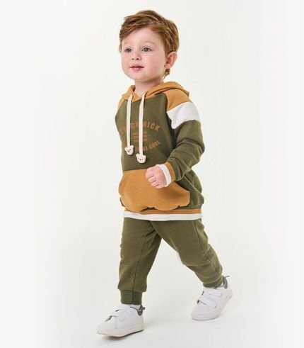 Conjunto Infantil Masculino Trick Nick Verde - Marca Trick Nick