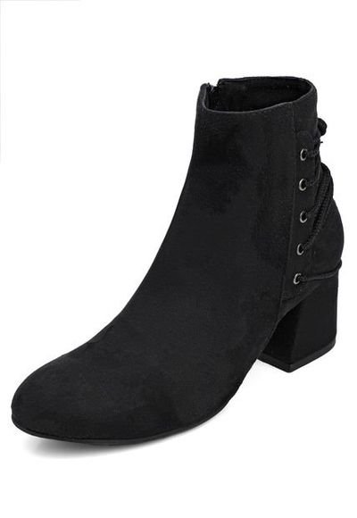 Botin discount dama negro