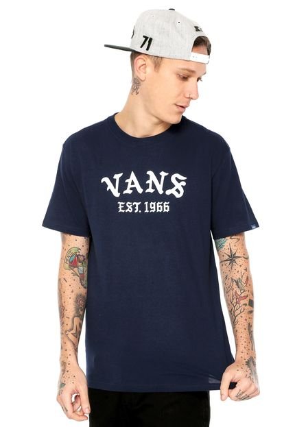 Camiseta Vans Palmero Azul - Marca Vans