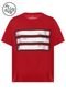 Camiseta Manga Curta Industrie Estampada Vermelha - Marca Industrie