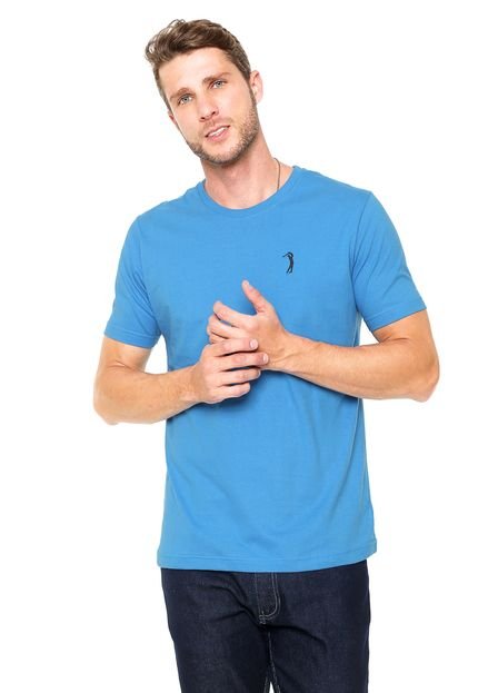 Camiseta Aleatory Lisa Azul - Marca Aleatory