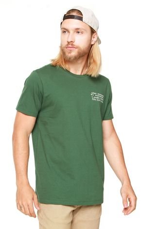 Camiseta Fido Dido Estampada Verde