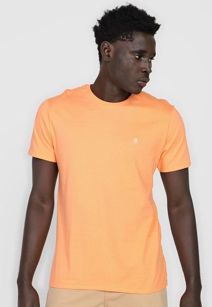 Camiseta Polo Wear Logo Laranja - Marca Polo Wear