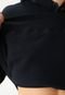Blusa de Moletom Flanelada Fechada Hurley Logo Preta - Marca Hurley