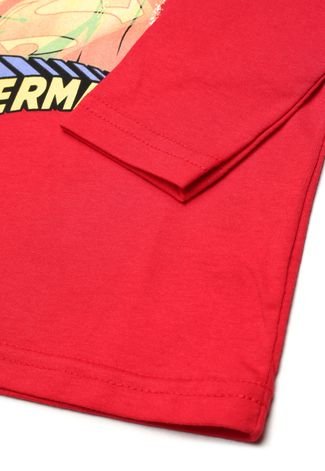Camiseta Marlan Infantil Superman Vermelha