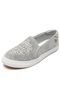 Slip On Mary Jane Party Cinza - Marca Mary Jane