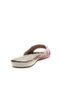 Rasteira Comfortflex Strass Rosa - Marca Comfortflex