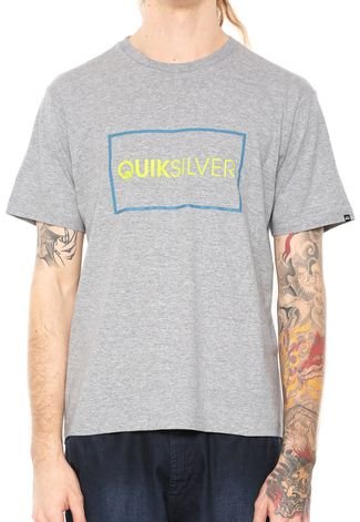 Camiseta Quiksilver A Cut Above Cinza